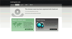 Desktop Screenshot of cmshopnet.com